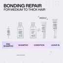 Redken Acidic Bonding Concentrate Shampoo For Damaged Hair Repair - Strengthens and Repairs Weak and Brittle Hair, Sulfate-Free, With Citric Acid