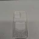 Petocase for iPhone 13 Wallet Case,Card Holder Slot Ultra Bling Slim Clear Flexible TPU Soft Silicone Protective Phone Case Cover for Apple iPhone 13 6.1inch Glitter Clear