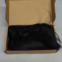 Long Braided Ponytail Extension with Hair Tie Wrap Around Straight Hair Extension Ponytail 34 Inches Natural Soft Synthetic Hairpiece for Women Daily Weddings Parties and Festivals Wear 150 Gram Black