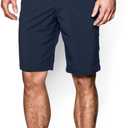 Under Armour Men's Match Play Shorts (32, Academy/ True Gray Heather/ Academy)