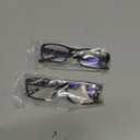 Gaoye 2-Pack of Reading Glasses - Blue-Light Filter, UV Protection - Readers with Rectangle Frames (1 Black + 1 Leoparde)