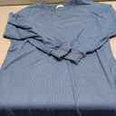 Ekouaer Nightgowns for Women Long Sleeve Sleep Shirts Waffle Knit Nightshirts Soft Sleep Dress Oversized Sleepwear (Small, Light Blue )