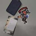 Luggage Tags, Works with Apple Find My, Leather Luggage Tag for Suitcases, Travel Tags, Bag Tag for Backpacks, Suitcase Tag with Privacy Flap, Anti-Lost Luggage Tracker, Travel Essentials, Navy Blue