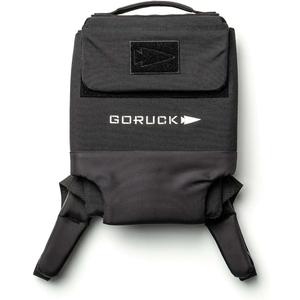 GORUCK Ruck Plate Carrier 3.0 - Streamlined Weighted Rucking Backpack w/Ergonomic Back Support & Extra Padded Straps - Compatible Ruck Plates, Black