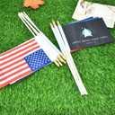 Military Flag Small Mini Army Armed Forces All Military Branches Handheld Stick Flags for Veterans Day Memorial Day 4th of july decorations,4x6 Inch 20 Pack