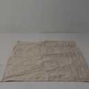 MIULEE Decorative Linen Euro Sham Pillow Covers 24x24 Natural Beige ​Boho Farmhouse​ ​Neutral Couch Throw Pillows for Bed Pack of 1 Accent Modern Pillowcase Sofa Livingroom Home Decor