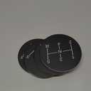 Racing Car Coasters for Drinks Set of 4, Absorbent Ceramic Drink Coasters for Coffee Table Wooden Table Cup Bar, 4 Inches (O21)