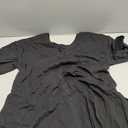 Black V-Neck Romper Small Loose Oversized Fit