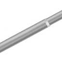 Telescopic Stainless Steel Curtain RodExtendable Rail PoleAdjustable Window Curtain Hanger Spring Tension Window Rods, Bathroom Hanging Rod,Shower Curtain RodSilver, 153~260cm