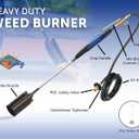 Flame King Propane Torch Kit Heavy Duty Weed Burner 500,000 BTU with 10-FT Hose, 39 inches Long for Weed Burning, Melting Ice and Snow, and Roofing