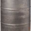 Vogelzang US DR55 55 Gallon Drum for Barrel Camp Stove Kit, Gray , Small