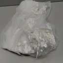 Chapel Length Floral Lace Wedding Bridal Veil with Metal Comb
