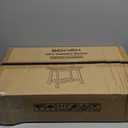 Waterproof Shower Benches for Inside Shower, Poly Lumber Shower Stool with Storage Shelf & Adjustable Feet, SPA Bathroom Seat Chair for Shaving Legs, Indoor or Outdoor Use, Teak Brown (Large - Ergonomic 22"x12.6"x17")