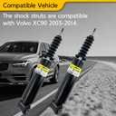 Pair Rear Shock Struts Self Leveling for Volvo XC90 2003-2014