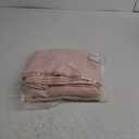 EXCLUSIVE HOME Sateen Twill Woven Room Darkening Blackout Grommet Top Curtain Panel Pair, 52"x84", Blush