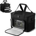 ScarabWrap Power Station Bag, 900D Waterproof, Reflective Strip, Fits Jackery/Anker 500/300, Camping, Fishing, RV