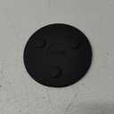 Lodge Silicone Magnet Trivet, 5.75 inches, Black