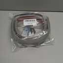 Vinyl Floor Transition Strip Door Threshold Self Adhesive 36 inch, Thresholds for Doorways, Edge-Reducer Transition-Strips for Door/Floor (Wood Grain Gray)