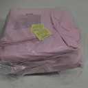 SLOOSH Inflatable Tanning Pool Lounger Float,72" x 65" Pool Floats Adult with Pillow,Luxury Fabric Large Suntan Tub Raft Floatie,Sunbathing Bed Lounge for Water Blow Up Kids Ball Pit Party Gifts,Pink