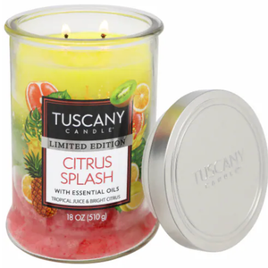 Tuscany Candle "Citrus Splash" Scented Candle