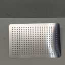 12-Inch Rectangle Rain Shower Head, KES Ultra-Thin High Pressure Rainfall Shower Heads, 300 Nozzles for Dense Water Flow, Full Body Waterfall Coverage, Wall or Ceiling Mount, Brushed Steel, J215F18-BS