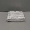 10x10ft Wrinkle Free White Backdrop Curtain for Parties Soft Fabric Drapes Wedding White Curtain Backdrop for Birthday Party Decorations Background for Photography 5x10ft, 2 Panels