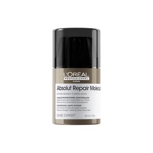 L'Oral Professionnel Paris Absolut Repair Molecular Leave In Mask - Smooths and Strengthens Hair For All Damaged Hair Types, Protects from Heat (1.9 Fl Oz)