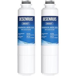 DA29-00020B Water Filter Compatible with Samsung Water Filter DA29-00020A/B, HAF-CIN/EXP, DA29-00020A, DA29-00020B-1, RS25J500DSR, HAF-CIN, RF263BEAESR, RF4287HARS, RF28HFEDBSR,1 Pack, By DESENRUIS