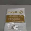 60x74 Inch Plastic Shower Curtain, Clear Heavy Duty Waterproof 74 Inch Shower Curtain Liner Long with 3 Magnets and 10 Rustproof Grommets 60 x 74