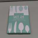 ANNOVA Silverware Set Stainless Steel Cutlery Color Handle Flatware (Mix Color) (Large)