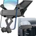 Car Phone Holder Mount for 2019 2020 2021 2022 2023 2024 2025 Dodge Ram 1500 2500 5 and 8.4 Inch Touchscreen Trucks Pickup Auto Accessories Interior Decoration Mobile Cell Smartphone Bracket (for 19-24 Ram 1500 25005 &8.4 inch Touchscreen)