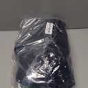 hathne Women's Oversized Polo Sweater Button Up Denim Lapel Pullover Sweater Long Sleeve Collared Knit Top (Navy Blue) Small