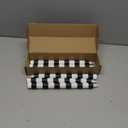 Honoson 6 Pcs Halloween Flameless Taper Candles 10.6 Inch Spooky Black Candles Battery Operated LED Candlesticks for Halloween Centerpieces Dinner Table Home Party Decor