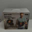 Neck Massager Pillow, Neck and Shoulder Relaxer with Heat, 3 Modes and Strengths, Neck Massager for Pain Relief Deep Tissue, Remote Control, Gift for Women Men Parents Christmas,Black