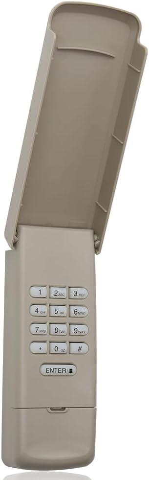 877LM Garage Door Opener Keypad, Compatible With liftmaster/Chamberlain/Craftsman Garage Door Openers With Yellow Learn Button, Wireless Keyless Keypad