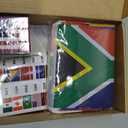 5 in 1 World Cup 2026 Merchandise Party Decorations Set, 45"x33" Large Wall Chart Schedule Bracket Poster with Team Sticker, 48 Country Flag Decor, Trophy and Soccer Ball Keychain, 3x3 Cube Puzzle