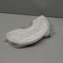 Uenhoy Split Lighting Ceiling Medallions for Light Fixtures and Ceiling Fans, 12" OD x 4" ID Round Ceiling Cover Plate, PU Ceiling Fan Medallion, White