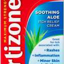 Cortizone-10 Maximum Strength Soothing Aloe Itch Relief Cream, 1% Hydrocortisone, Fast-Acting, Anti-Itch Cream for Bug Bites, Rash, Eczema, Psoriasis, Poison Ivy, Oak, Sumac & More, 2 oz