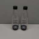 SodaStream Black 1L Slim Carbonating Bottles Twin Pack, Pack of 2