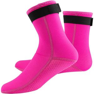 Wetsuit Socks 3mm Neoprene Diving Socks Thermal Anti-slip Scuba Socks Water Booties for Swimming Water Sports