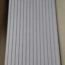 BUBOS 10 Pack Large Acoustic Panels, 48"X 12"X 0.4" Sound Proof Panels for Walls,Decorative Self-Adhesive Acoustical Wall Panels,3D Slat Sound Panels for Home Office Studio (Camel 01)