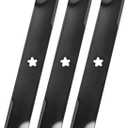 539112079 High Lift Mower Blades Compatible with Hu sqvarna/Dixon 52" Deck, 510417801 Lawn Mower Blade Fit for MZT 52 EZ 5224 EZ 4220 EZ 5221 KAA Mower, Replace 539117911 539117973 10782 10881, 3 PK
