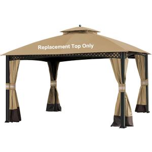 SCOCANOPY Replacement Canopy Cover for Windsor Gazebo L-GZ717PST-C, 810213583,South Hampton Gazebo L-GZ659PST A111011500 (Beige)