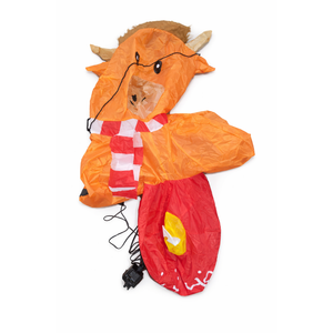 8 FT Christmas Decorations Outdoor Inflatables Giant Reindeer Yard Decor with Build-in LEDs Blow Up for Christmas Party Indoor Outdoor Yard Garden Lawn Patio