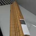 LazBlinds No Drill Cordless Bamboo Roman Shades, 39" W × 64" H, Dali Native
Tool-Free Light Filtering Window Treatment, Roll Up Bamboo Blinds for Windows