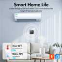 eMylo Smart WiFi Thermometer Hygrometer, Indoor Wireless Temperature Humidity Sensor with Electronic Display, App Notification Alert, Free Data Storage Export, Digital Remote Monitor for Home Room (1)