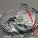 40FT Kerf Weather Stripping Door Seal Front Exterior Door Weather Stripping Seal Strip for Door Frame Door Insulation Soundproofing (with 4 Door Corner Seals) (Black)