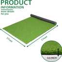 Artificial Grass Turf 3X5FT Synthetic Fake Grass for Pet Dog, 3FTX5FT
