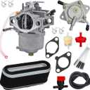 15003-2796 Carburetor Fit for Kawasaki FB460V 4 Stroke Engine 15003-2777 15003-2467 With 11013-2021 Air Filter Fuel Pump