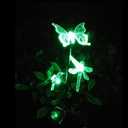 Solar Garden Stake Lights Hummingbird Butterfly and Dragonfly Multi-Color Changing Decorative Landscape Light for Garden Patio Lawn Yard Decorations, 6 x 5 x 80cm